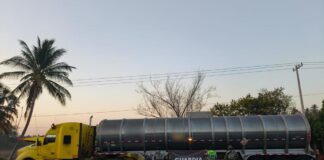 Aseguran Militares y Guardia Nacional Cargamento de Gasolina Que Pudiera Ser Ilícita; Hay Una Persona Detenida