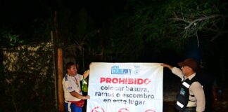 A Altas Horas de la Madrugada, Riult Rivera Concluye Los Trabajos de Poda y Luminarias en Moctezuma y Jardines del Sol