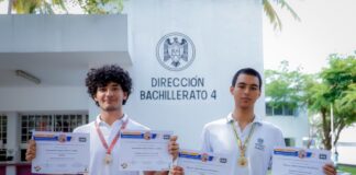 Constancia, Estrategias y Asesoría, Esenciales Para Obtener Medalla de Oro y Bronce en Olimpiadas Del Conocimiento: André y Leonardo