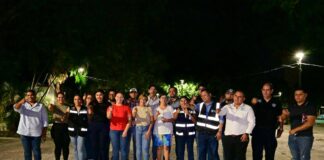 Riult Rivera, Continúa Con Patrullajes Nocturnos Permanente Para Iluminar Colonias y Comunidades