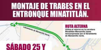 SEIDUM Colima Hará Montaje de Trabes en el Entronque Minatitlán, Este Sábado y Domingo