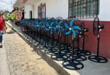 Entrega PRI Zapotitlán de Vadillo, Jalisco 150 Ventiladores a Habitantes de la Cabecera Municipal y Comunidades