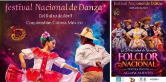 Colima se Llena de Color y Tradición Con el Desfile Del Festival Nacional de Danza Folclórica “La Diversidad de Nuestro Folclor”