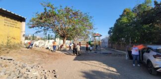 Realiza Movimiento Ciudadano Zapotitlán de Vadillo, Jalisco Jornada de Limpieza en el Parque del Arriero