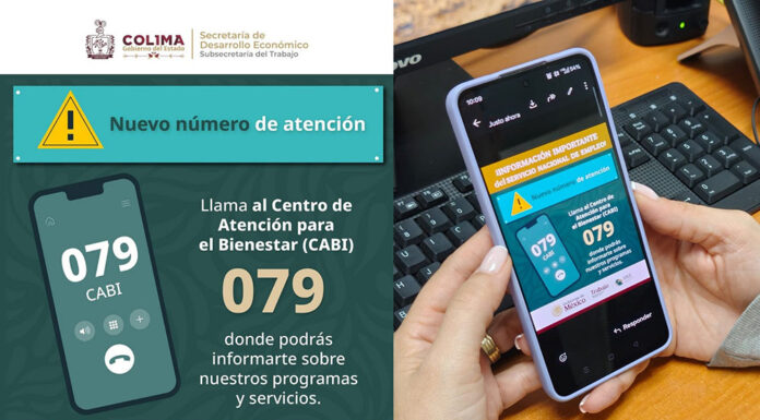 Trabajo Colima Promueve el Uso del CABI en el 079 Para Atención Ciudadana