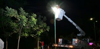 Riult Rivera Reemplaza 200 Luminarias y Coloca 235 Reflectores en 45 Colonias, Apostando Por la Tranquilidad y Visibilidad