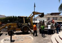 Ayuntamiento de Colima Retira Temporalmente Esculturas del Arriero y la Mula para su Restauración