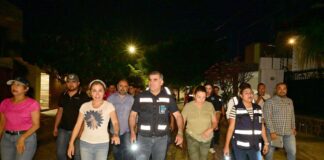 Riult Rivera Continúa Con los Trabajos de Iluminar Colima, Para Mejorar la Seguridad en la Capital