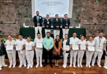 Entrega IMSS Colima Constancias del Diplomado “Actividades de Enfermería en Hemodiálisis”