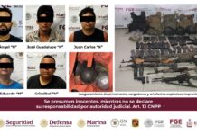 Mesa de Coordinación Estatal Informa Resultados de Operativo en Tecomán: 5 Detenidos y Diversos Aseguramientos