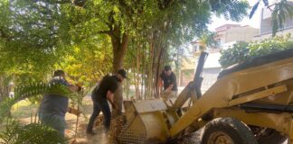 Continúa Gobierno de Riult Rivera Trabajando en Territorio y Refuerzan Limpieza en Colonias
