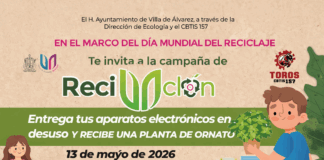 Hará Villa de Álvarez Reciclón en el CBTIS 157 el Miércoles