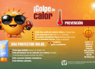 Invita IMSS Colima a la Población a Prevenir Riesgos Por Onda de Calor y Acudir a Atención Oportuna