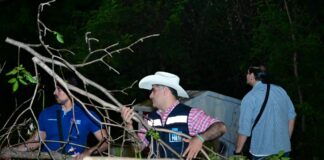 Riult Rivera Continúa Con el Programa de “Patrullaje Nocturno” en Rincon del Colibrí, se Ilumina al 100%