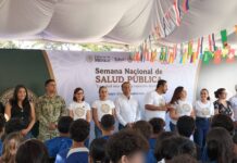 Participó IMSS Colima en Arranque de la Semana Nacional de Salud Pública 2026