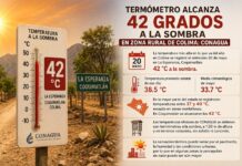 Termómetro Alcanza Los 42 Grados a la Sombra en Zona Rural de Colima: CONAGUA