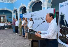 El Ayuntamiento de Colima, Rinde Homenaje al General V. Carranza, en el 106 Aniversario Luctuoso