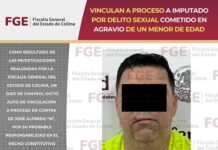 Vinculan a Proceso a Imputado Por Delito Sexual Cometido en Agravio de un Menor