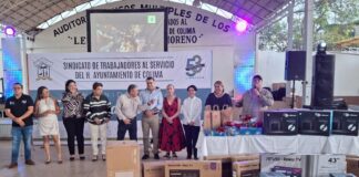 Celebra Sindicato del Ayuntamiento de Colima a Sus Agremiados Que Son Papás Por su Día Social
