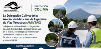 Trabaja AMIVTAC Colima en Diagnóstico de Movilidad Para Impulsar Proyectos Viales y Reducir Accidentes