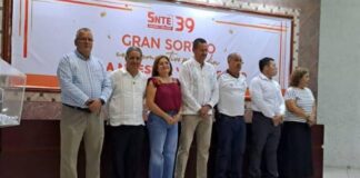 Realiza SNTE 39 Gran Sorteo Conmemorativo Por el Día de la Maestra y el Maestro