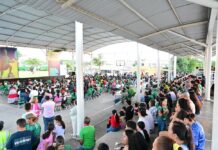Lleno Total en la Zona Tri; Familias Colimenses se Reúnen Para Apoyar a México en el Mundial