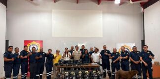 Recibe Bomberos Colima Donación de Equipo Especializado Valuado en 600 Mil Pesos