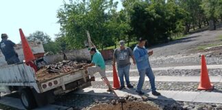 Colima Refuerza el Mantenimiento Vial; Rehabilitan Empedrados en Avenida Constitución