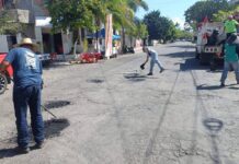 Avanzan Cuadrillas de Mantenimiento Preventivo en Las Vialidades de la Capital