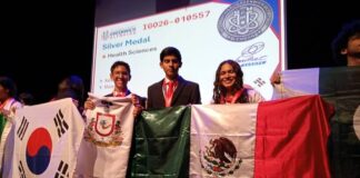 Talentos Colimenses de Secundaria Obtienen Medalla de Plata en la IGO en Londres