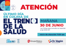 Último Día de Dr. Vagón en Colima: se Invita a la Población a Aprovechar Los Servicios Médicos Gratuitos