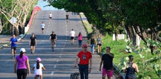 Vía Recreativa Reúne a Cientos de Familias Colimenses en Una Jornada de Convivencia, Deporte y Activación Física