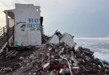 Daños Severos Ocasionaron Marejadas a 22 Enramadas de Tecuanillo