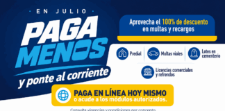 El Ayuntamiento de Colima Ofrece 100% de Descuento en Multas y Recargos Durante Julio