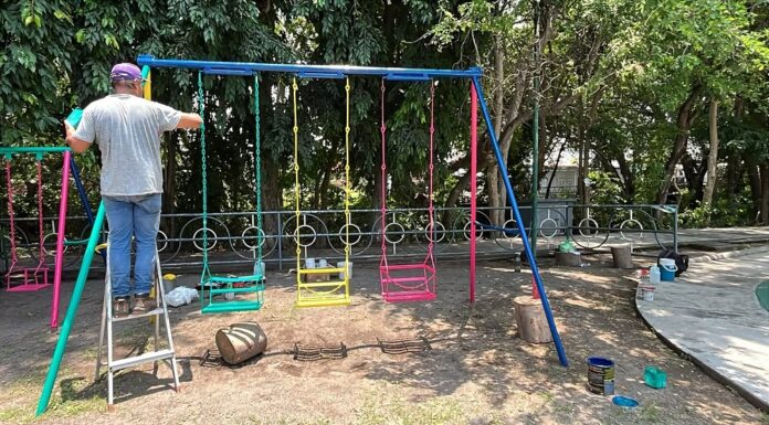 Ayuntamiento de Colima Rehabilita Juegos y Espacios Del Ecopark Lomas de Circunvalación