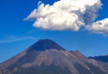 Volcán de Colima se Mantiene Estable y Con Baja Actividad: UEPC