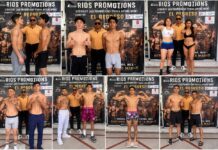 Se realiza Pesaje Para Gala de Box en Auditorio “Miguel De La Madrid”