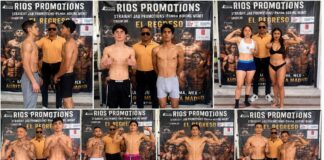 Se realiza Pesaje Para Gala de Box en Auditorio “Miguel De La Madrid”