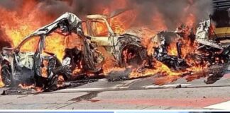 Choque Múltiple Deja al Menos 9 Personas Muertas y 10 Heridas en Carretera Guadalajara-Tepic